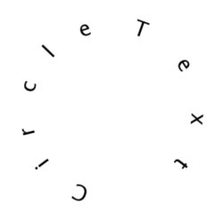 Text Circle